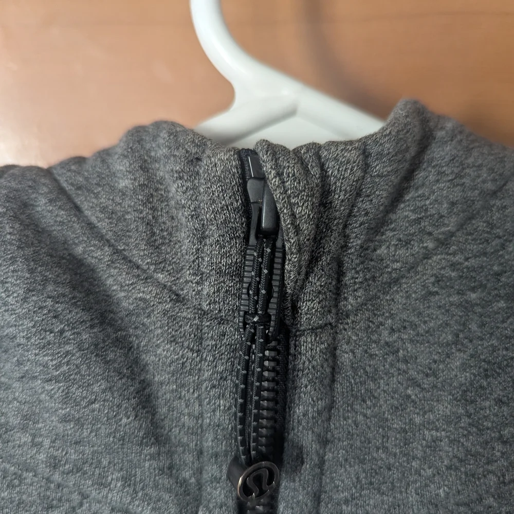 lululemon Scuba Charcoal Zip-Up Hoodie US Size 4 - Picture 11 of 12